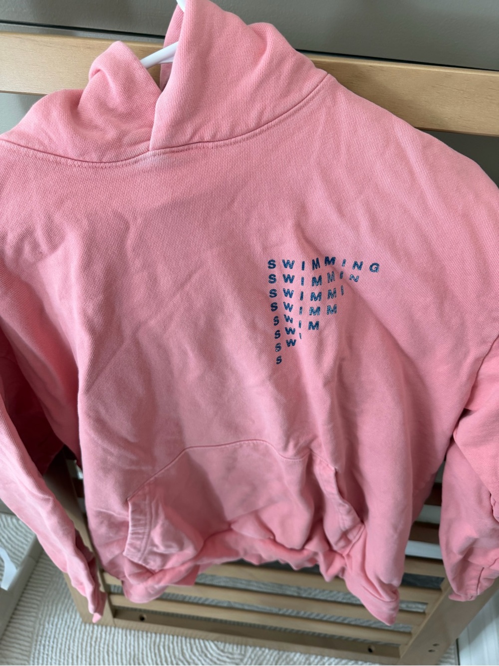 Mac Miller Pink 'Swimming' Hoodie Sweater